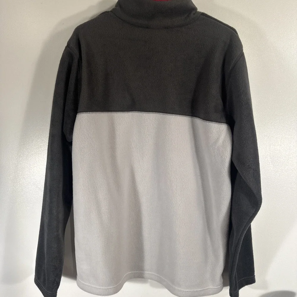 Columbia Steens Mountain Half Snap Gray Fleece Size‎ Medium NWT